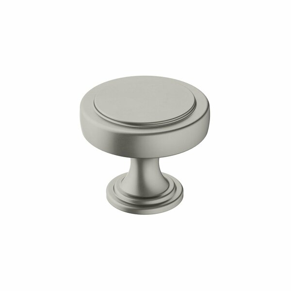 Amerock Exceed 1-1/2 in 38 mm Diameter Satin Nickel Cabinet Knob BP36880G10